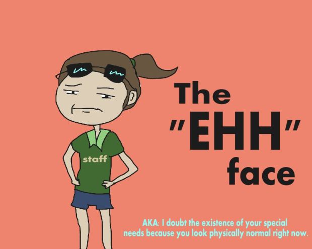 the ehh face