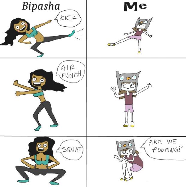 me vs bipasha