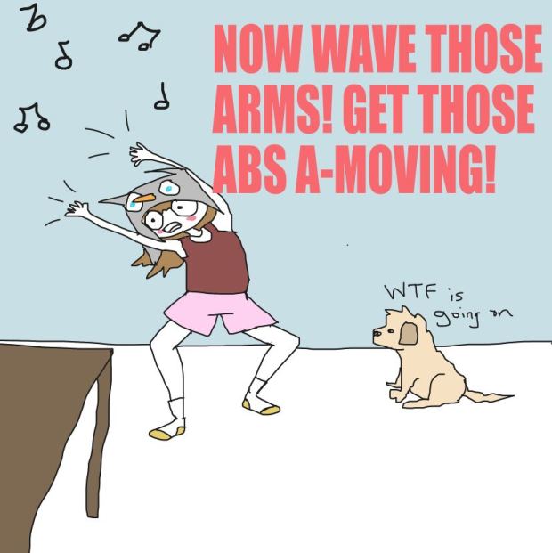 wave those arms!
